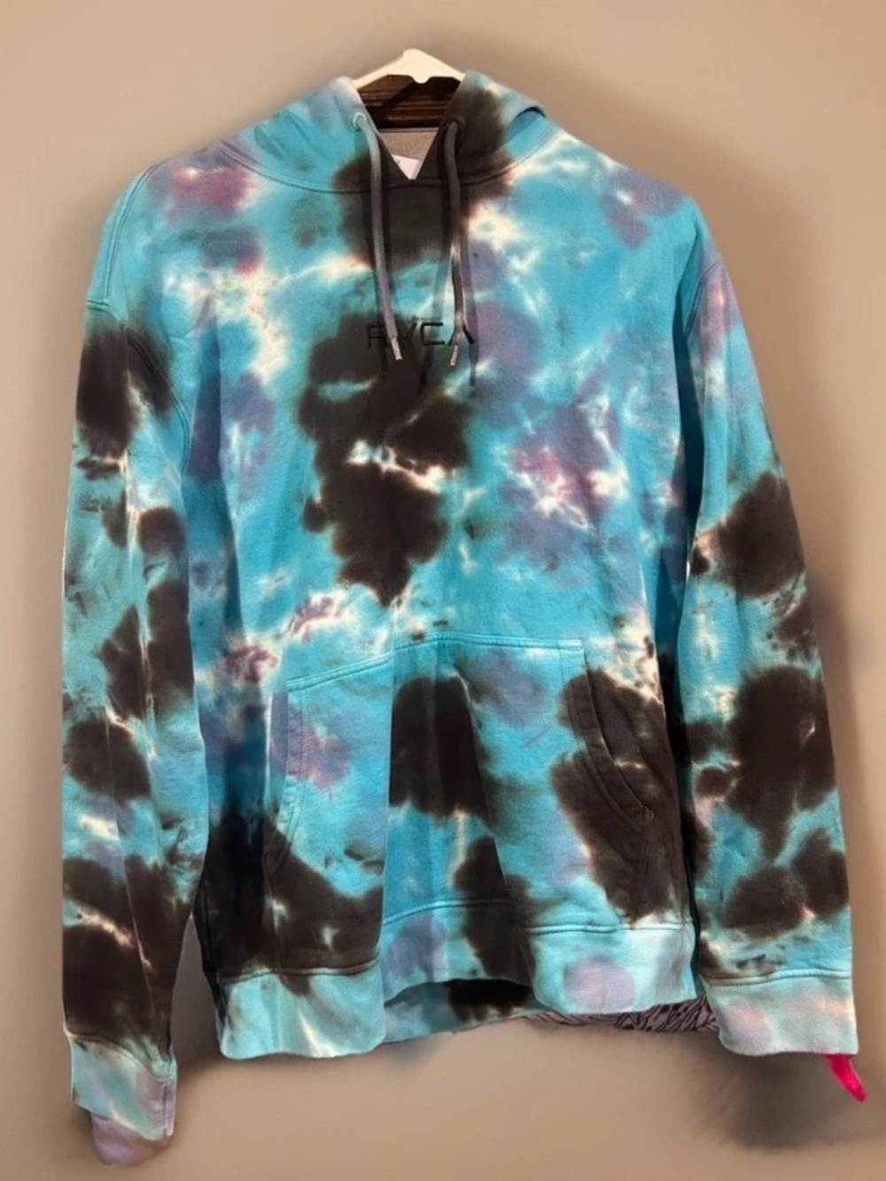 Hooded Tie-Dye Pullover RVCA